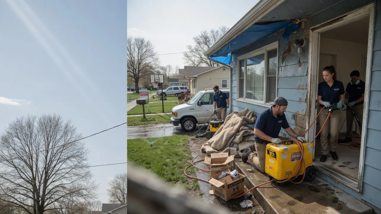 Basement Flood Cleanup in Schwenksville, PA near me